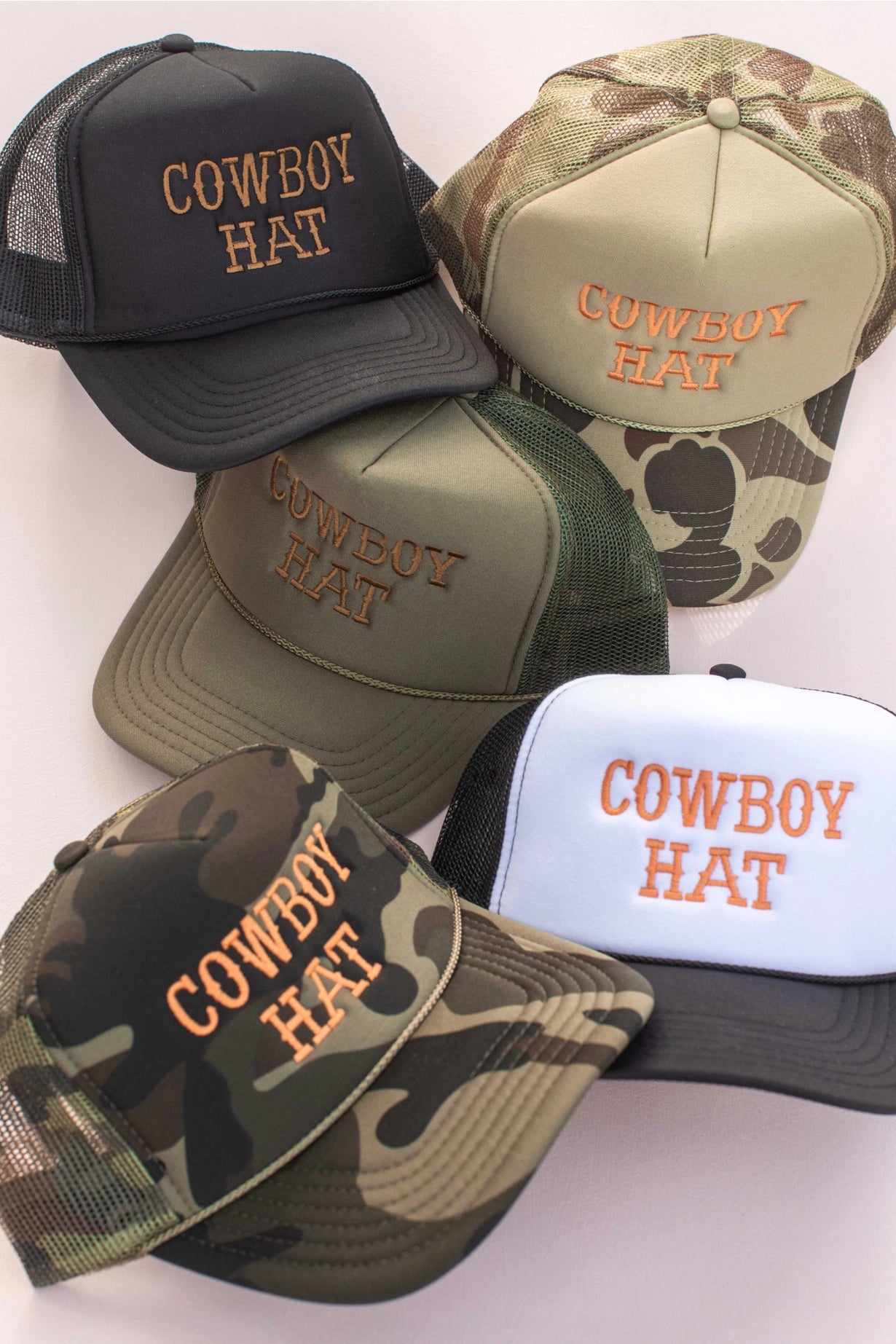 “Cowboy Hat” Trucker Hat